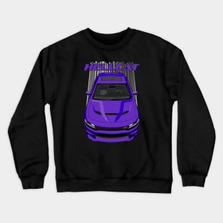 Charger Hellcat - Purple Crewneck Sweatshirt